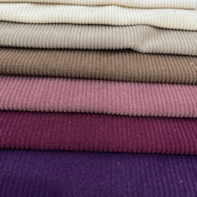 2023 new design knitted corduroy fabric for clothes