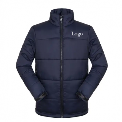 Custom embroidery logo mens windproof  coat